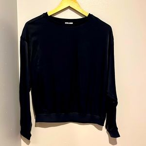 Uniqlo Crewneck Shimmer Top, Size XS